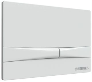 Кнопка смыва Berges Novum 040051 белый